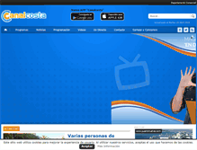 Tablet Screenshot of canalcostatv.es